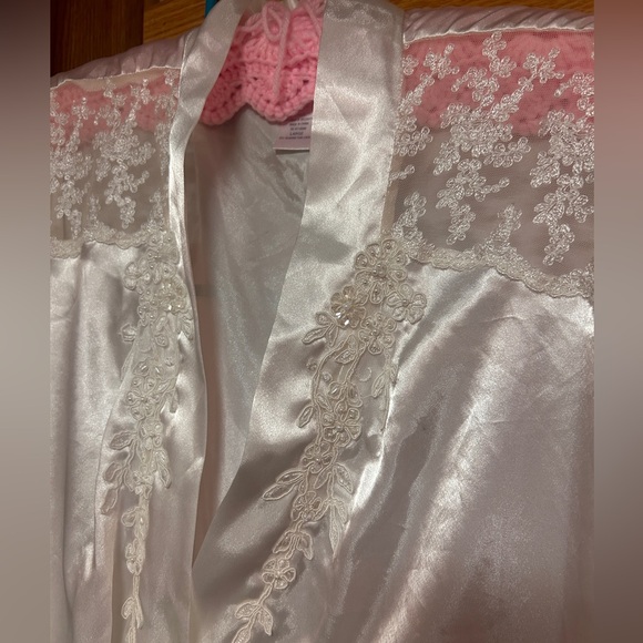 Vintage robe sateen cream large - Picture 5 of 11